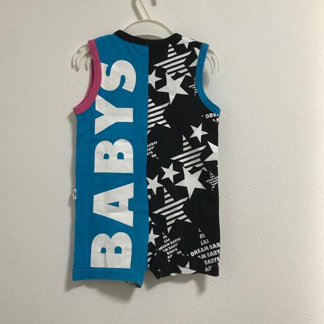 DREAMBABYS(ドリームベイビーズ)のDREAM BABYS  ノースリーブ  ロンパース タンクトップ キッズ/ベビー/マタニティのベビー服(~85cm)(ロンパース)の商品写真