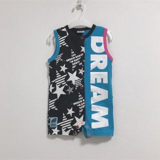 ドリームベイビーズ(DREAMBABYS)のDREAM BABYS  ノースリーブ  ロンパース タンクトップ(ロンパース)