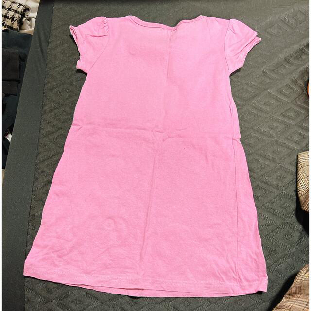 ロングTシャツ♡120 キッズ/ベビー/マタニティのキッズ服女の子用(90cm~)(Tシャツ/カットソー)の商品写真