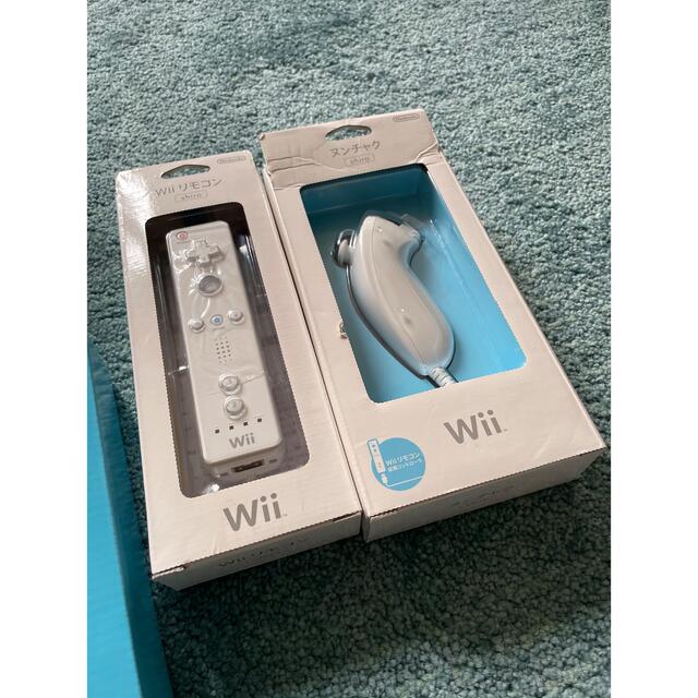 新品Nintendo Wii RVL-S-WA本体+別売りリモコン2点セット 2