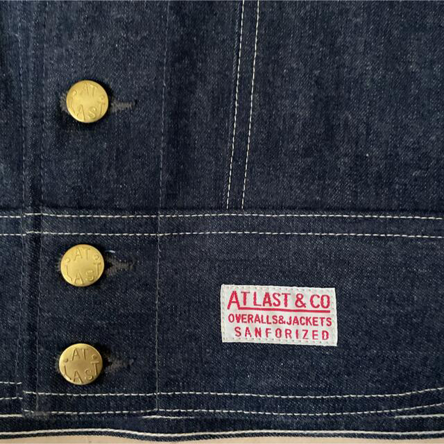 在庫HOT Atlast&Co. アットラスト 710J デニムジャケット サイズ42の