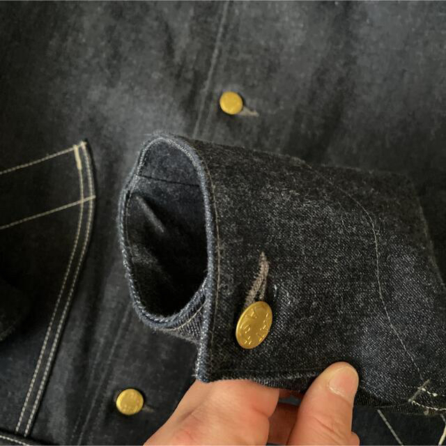 在庫HOT Atlast&Co. アットラスト 710J デニムジャケット サイズ42の