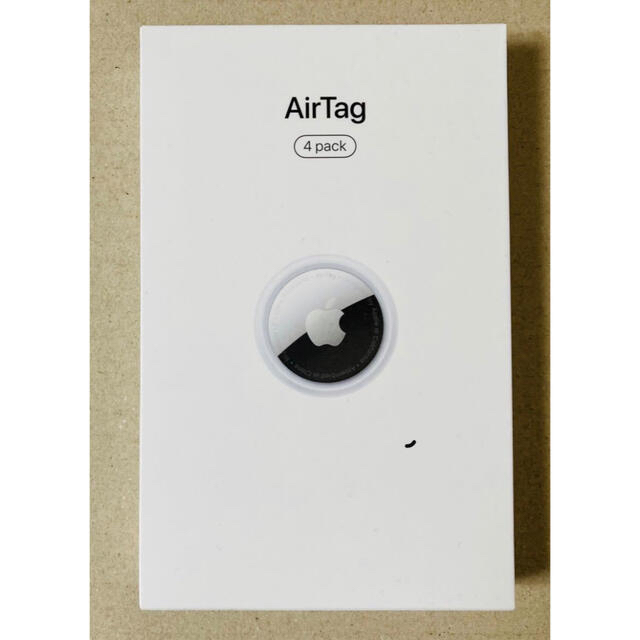 Apple(アップル)のApple AirTag本体 Air Tag エアタグ エアータグ 4個セット スマホ/家電/カメラのスマホアクセサリー(その他)の商品写真