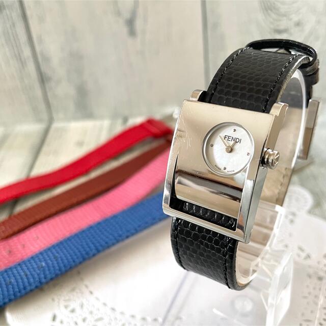 電池交換済】FENDI フェンディ 腕時計 5300L チェンジベルト 5本 注目