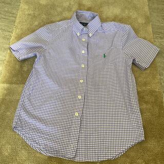 ラルフローレン(Ralph Lauren)のラルフローレン半袖ボタンダウンシャツ　サイズS(8)(ブラウス)