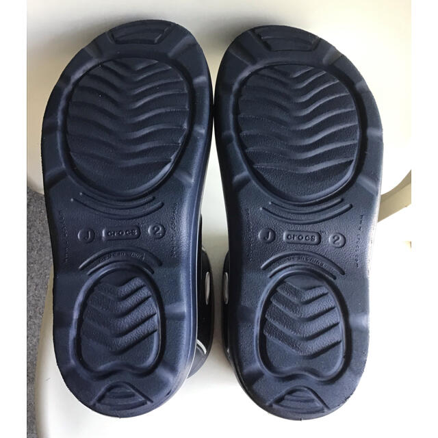 crocs(クロックス)のcrocs クロックス こども　長靴  サイズJ2  20センチ？ キッズ/ベビー/マタニティのキッズ靴/シューズ(15cm~)(長靴/レインシューズ)の商品写真