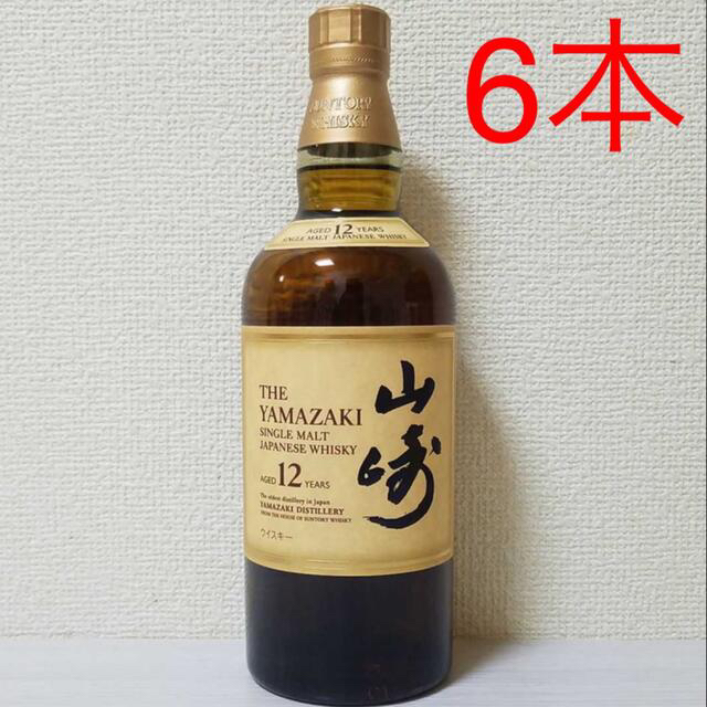 人気提案 サントリー ウイスキー ウィスキー 6本 700ml 12年 山崎 ...