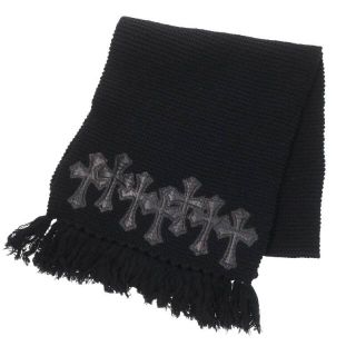 クロムハーツ(Chrome Hearts)のクロムハーツ クロスパッチフリンジマフラー(マフラー)