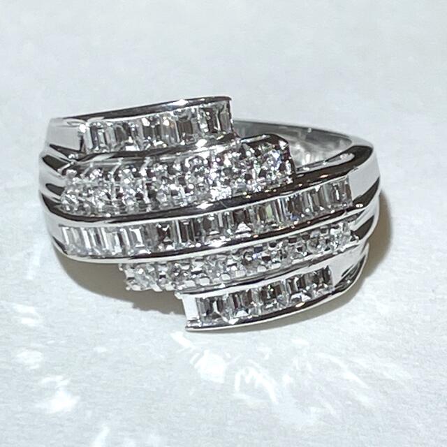 リング・指輪  Pt900 ブラウンダイヤモンド(推定FB-SI
