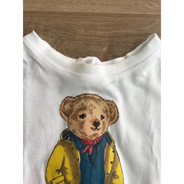 Ralph Lauren(ラルフローレン)のラルフローレン　ポロベア半袖Tシャツ 12m(80cm) キッズ/ベビー/マタニティのベビー服(~85cm)(Ｔシャツ)の商品写真