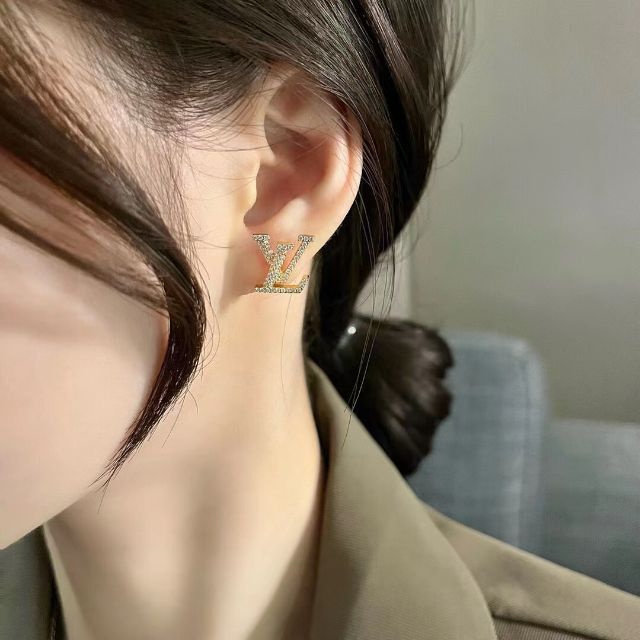 LOUIS VUITTON ブックル ドレイユ・ LVアイコニック ピアス | ovale.eu