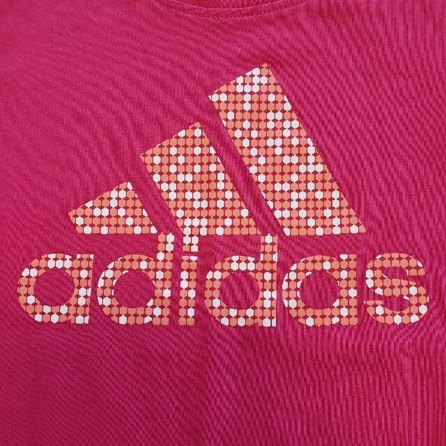 adidas(アディダス)の半袖　adidas　キッズ　140cm キッズ/ベビー/マタニティのキッズ服女の子用(90cm~)(Tシャツ/カットソー)の商品写真