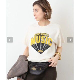 ドゥーズィエムクラス(DEUXIEME CLASSE)の【NEWTONE / ニュートーン】 MUSIC Tシャツ(Tシャツ(半袖/袖なし))