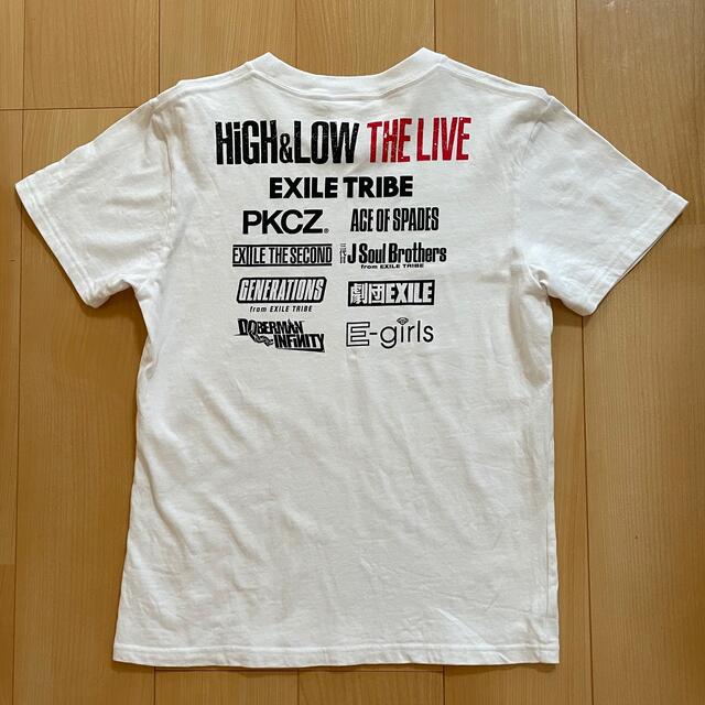 HiGH&LOW THE LIVE ロゴTシャツ メンズのトップス(Tシャツ/カットソー(半袖/袖なし))の商品写真