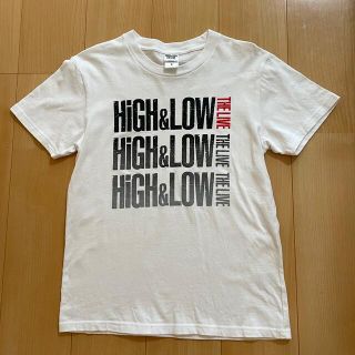 HiGH&LOW THE LIVE ロゴTシャツ(Tシャツ/カットソー(半袖/袖なし))