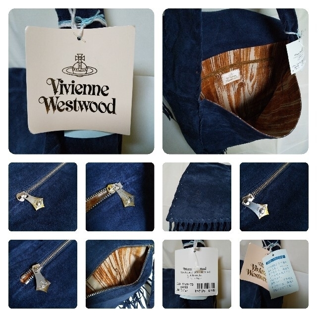 レア!!Vivienne Westwood★皮革バッグ2点★プレーンシリーレディース