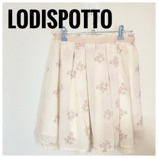 ロディスポット(LODISPOTTO)のLODISPOTTO・花柄レーススカート(ミニスカート)