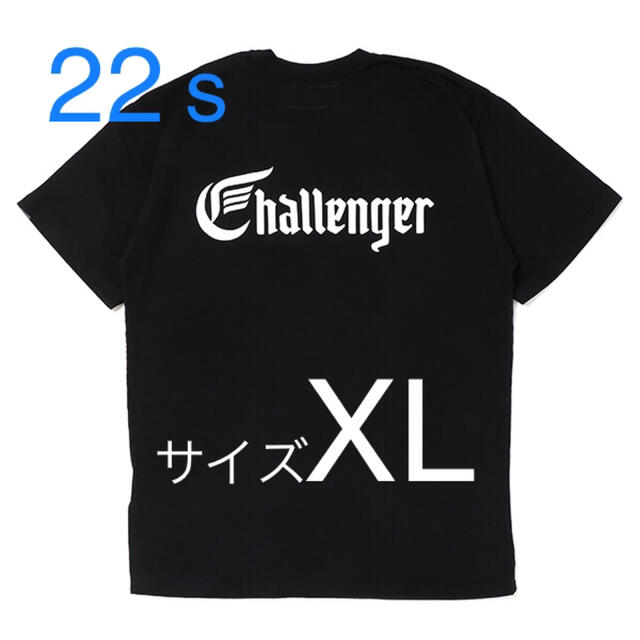 トップスCHALLENGER 22SS PATCH TEE 黒 サイズXL 新品未使用