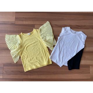 ブランシェス(Branshes)のブランシェス 夏用　トップス　110cm 2枚セット　女の子用(Tシャツ/カットソー)