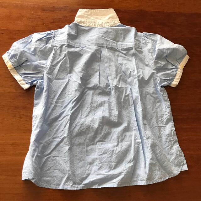 Lindsay(リンジィ)のLindsay 半袖ブラウス キッズ/ベビー/マタニティのキッズ服女の子用(90cm~)(ブラウス)の商品写真