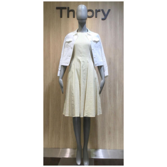 Theory 19ss リネンフレアワンピース