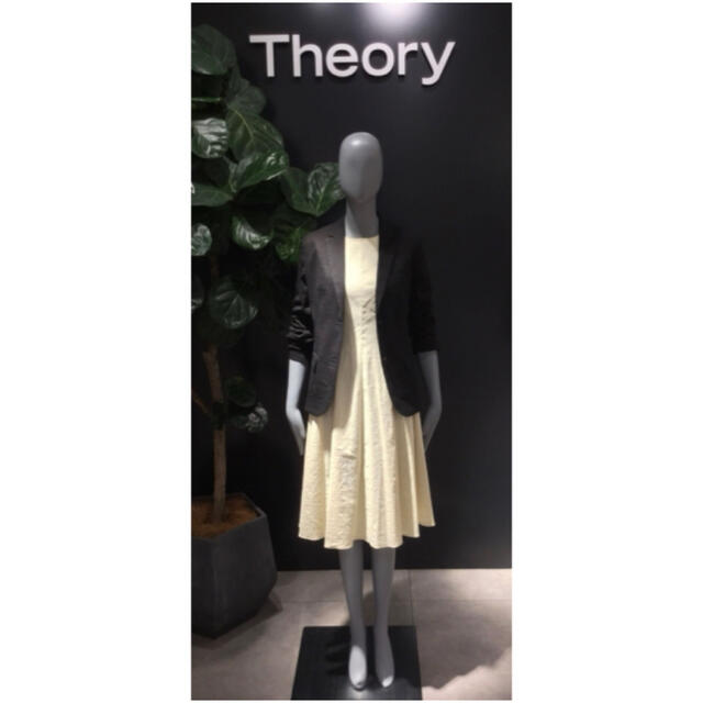 Theory 19ss リネンフレアワンピース