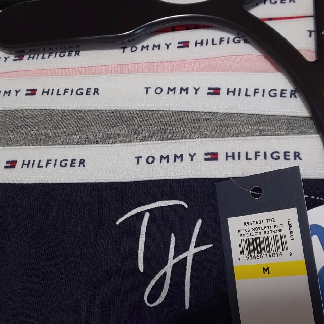 TOMMY HILFIGER(トミーヒルフィガー)のTOMMY HILFIGERトミーヒルフィガー ショーツ 下着 Tバック  M レディースの下着/アンダーウェア(ショーツ)の商品写真