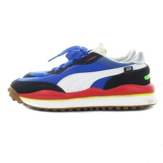 プーマ(PUMA)のプーマ スタイル ライダー プレーオン スニーカー 25 青 371150-01(スニーカー)