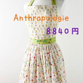 アンソロポロジー(Anthropologie)のニューヨークアンソロポロジーエプロンラクマ最安値ラスト１(収納/キッチン雑貨)