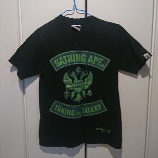 アベイシングエイプ(A BATHING APE)のアベイシングエイプ Tシャツ 黒(Tシャツ(半袖/袖なし))