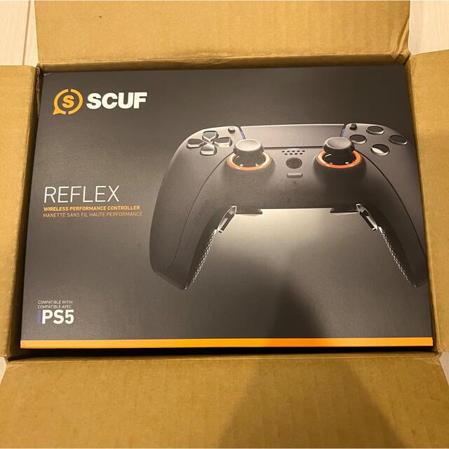 PlayStation(プレイステーション)の【新品】SCUF REFLEX FPS 最上位モデル BLACK エンタメ/ホビーのゲームソフト/ゲーム機本体(家庭用ゲーム機本体)の商品写真