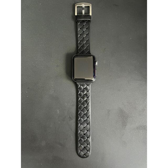 Apple Watch(アップルウォッチ)のApple Watch Series3 42mm スペースグレイ メンズの時計(腕時計(デジタル))の商品写真