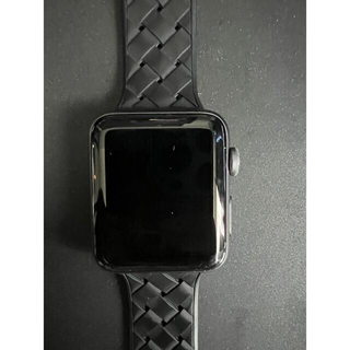 アップルウォッチ(Apple Watch)のApple Watch Series3 42mm スペースグレイ(腕時計(デジタル))