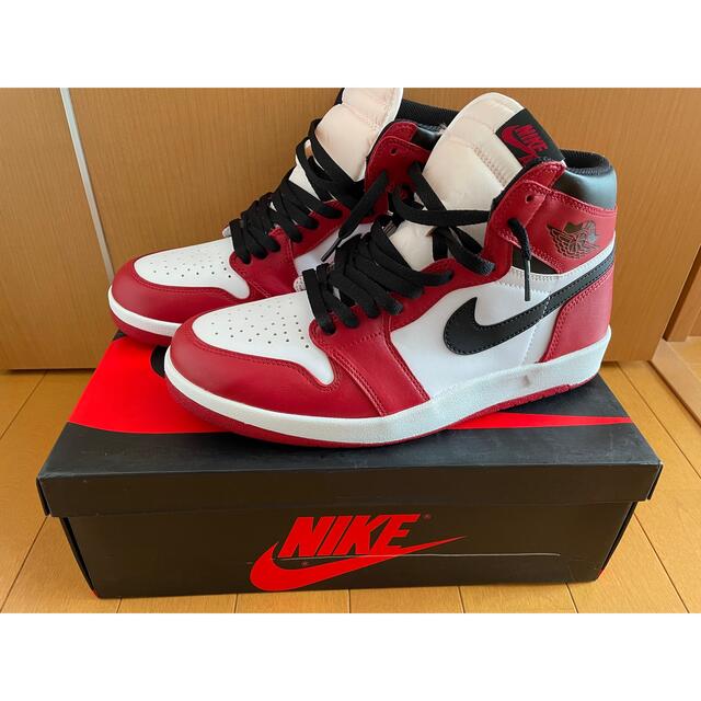 AIR JORDAN1 high the return Chicago 27.5スニーカー