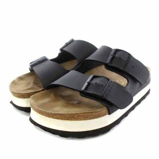 ビルケンシュトック(BIRKENSTOCK)のビルケンシュトック Papilio サンダル ベルト 24cm 黒(サンダル)