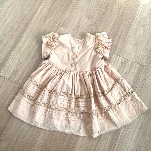 Caramel baby&child (キャラメルベビー&チャイルド)のNORALEE GOLDIE DRESS PINK 12M ライリーアンドクルー キッズ/ベビー/マタニティのベビー服(~85cm)(ワンピース)の商品写真