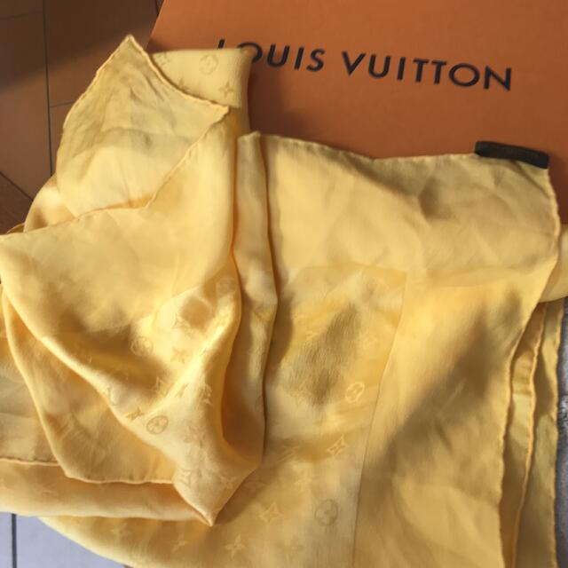 LOUIS VUITTON(ルイヴィトン)のルイ　ヴィトン　モノグラム　スカーフ レディースのファッション小物(バンダナ/スカーフ)の商品写真