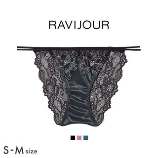 ラヴィジュール(Ravijour)の新品未使用　タグ付き　Mサイズ　黒(ショーツ)