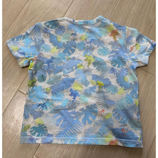 Paul Smith(ポールスミス)のお値下げ！　ポールスミス　恐竜柄　Tシャツ　※難あり キッズ/ベビー/マタニティのベビー服(~85cm)(Ｔシャツ)の商品写真