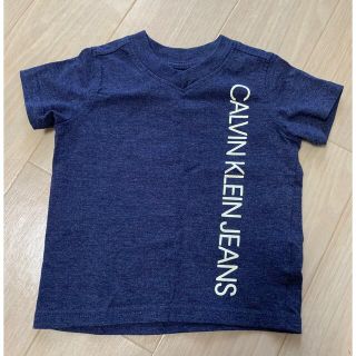 カルバンクライン(Calvin Klein)のカルバンクライン　Tシャツ　ネイビー　80(Ｔシャツ)