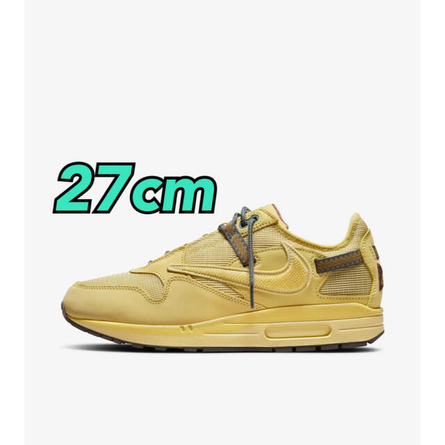 NIKE - ナイキ エアマックス1 CACT.US CORP TRAVIS SCOTTの通販 NIKE - ナイキ エアマックス1 CACT.US CORP TRAVIS SCOTTの通販