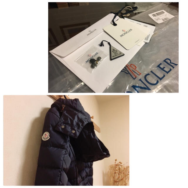 MONCLER - 美品!モンクレール☆フラメッテ☆サイズ1 ☆ブラック MONCLER - 美品!モンクレール☆フラメッテ☆サイズ1 ☆ブラック