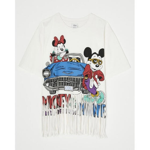 moussy(マウジー)のmoussyコラボ　Disney Tシャツ レディースのトップス(Tシャツ(半袖/袖なし))の商品写真