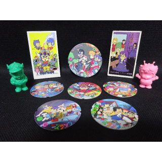 ドクタースランプ アラレちゃん 消しゴム＆メンコ 昭和レトロ 当時物 駄菓子屋(その他)