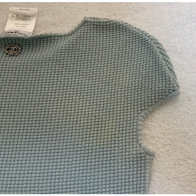 CHANEL - シャネル サマーニット 34サイズ CHANEL - シャネル サマーニット 34サイズの通販 by パンダパパ
