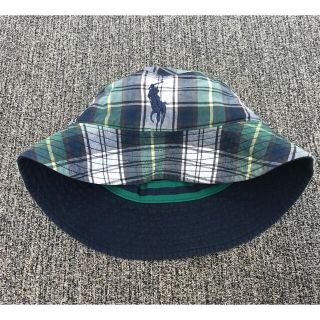 ポロラルフローレン(POLO RALPH LAUREN)のポロ　リバーシブル　バケットハット　キッズ(帽子)