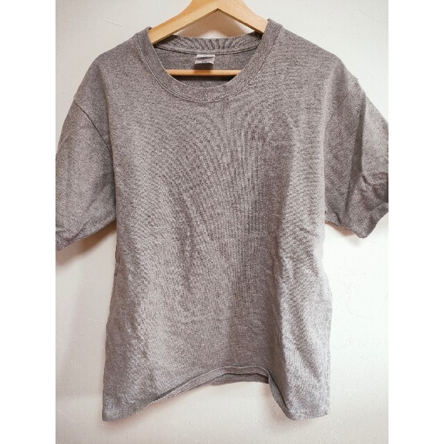 ライフマックス　MS1156　グレー　Ｔシャツ　無地 メンズのトップス(Tシャツ/カットソー(半袖/袖なし))の商品写真