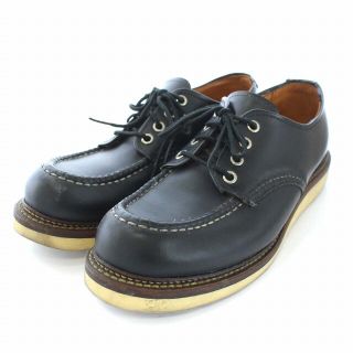 レッドウィング(REDWING)のレッドウィング  ワークオックスフォード 7.5D 25.5cm 黒 8106 (その他)