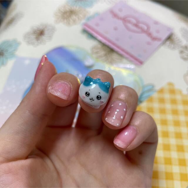 3dネイルパーツ ちいかわ ハチワレ ネイルパーツ