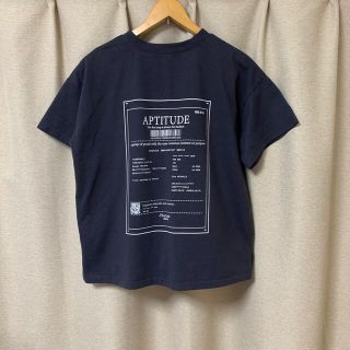 シマムラ(しまむら)のしまむら女の子150 バックプリント半袖Tシャツダークグレー(Tシャツ/カットソー)